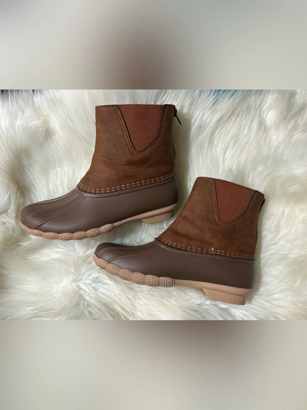 Outwoods Women’s Ankle Duck Boots - Picture 2 of 13